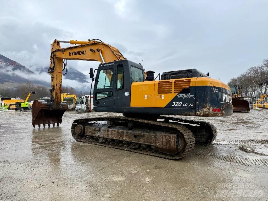 Hyundai R320LC-7A Beltegraver