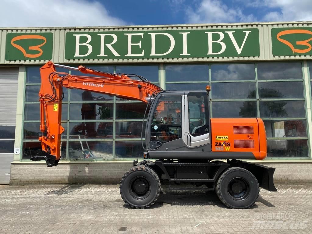 Hitachi ZX 140 W-3 Hjulgravere