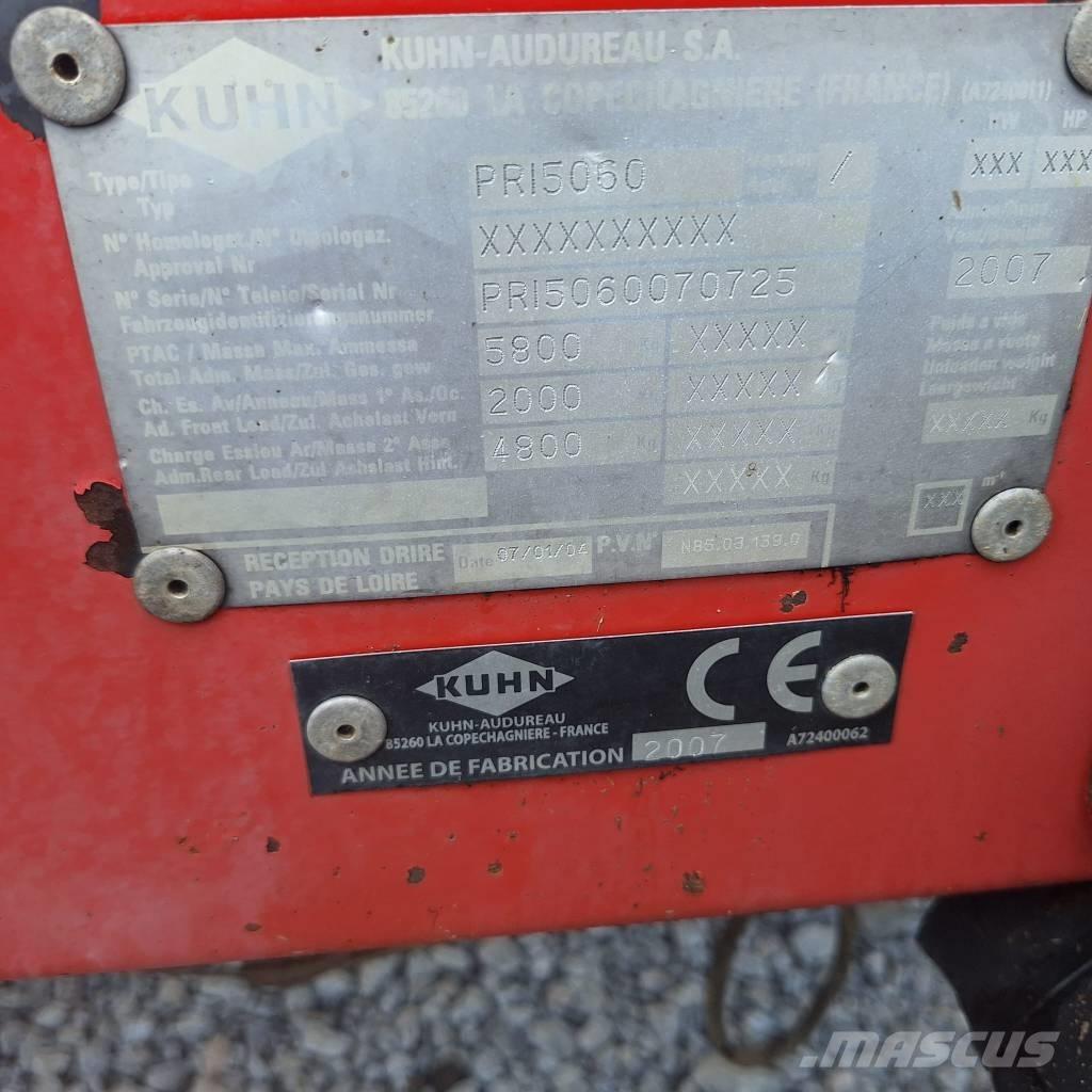 Kuhn PRIMOR 5060 Rundballerivere, -kuttere og -utpakkere
