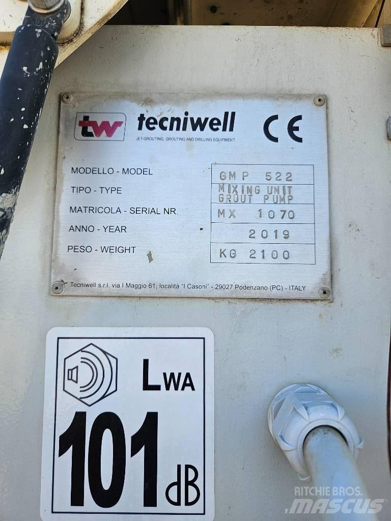  Tecniwell   GMP522 Betong/sement blandere