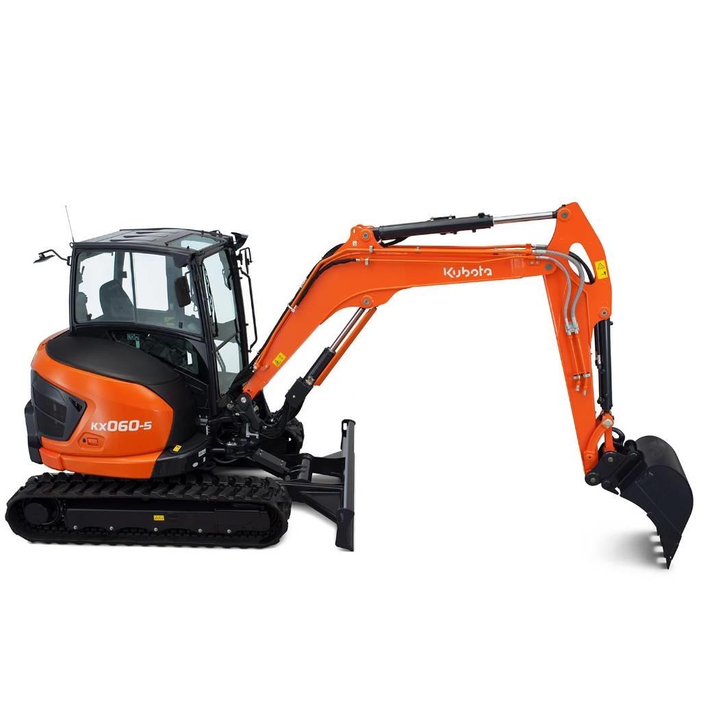 Kubota KX060-5 Minigravere <7t