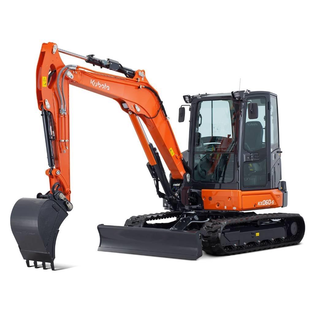 Kubota KX060-5 Minigravere <7t