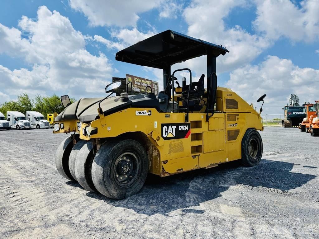 CAT CW 34 Gummihjulsvalser