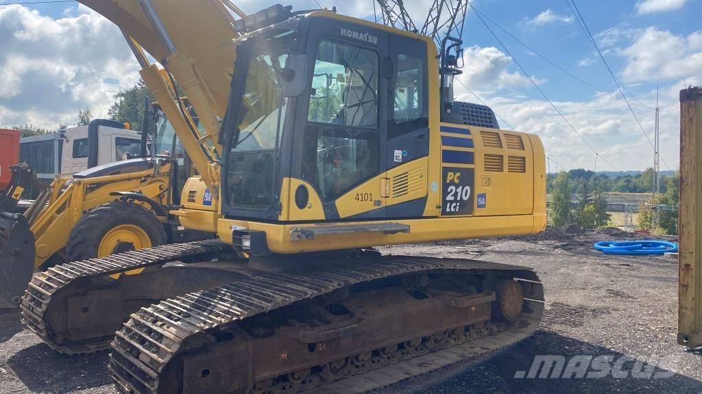 Komatsu PC210 LCi‑10 Beltegraver