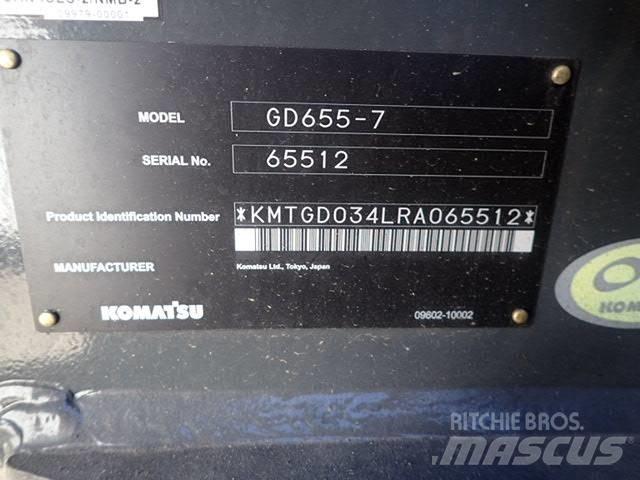 Komatsu GD655-7 Veihøvler