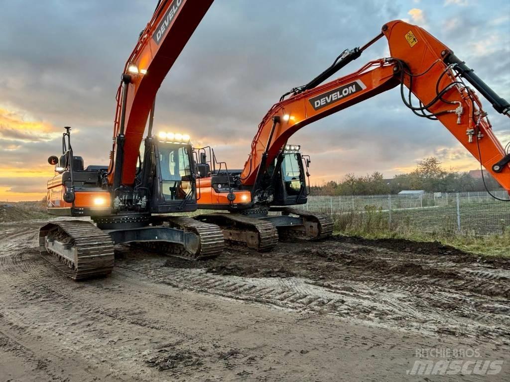 Doosan DX 255 Beltegraver