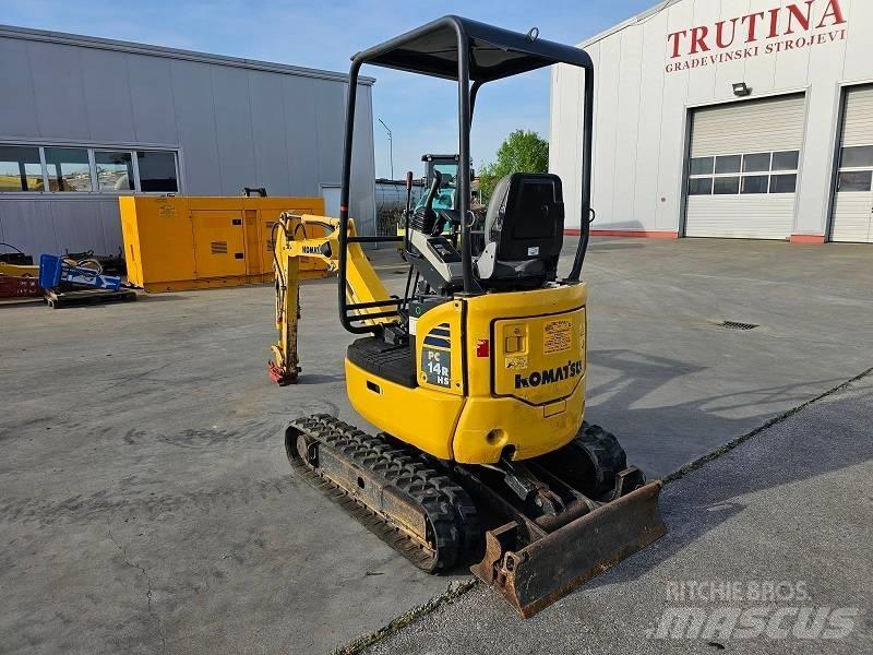 Komatsu PC 14 R-3HS Minigravere <7t