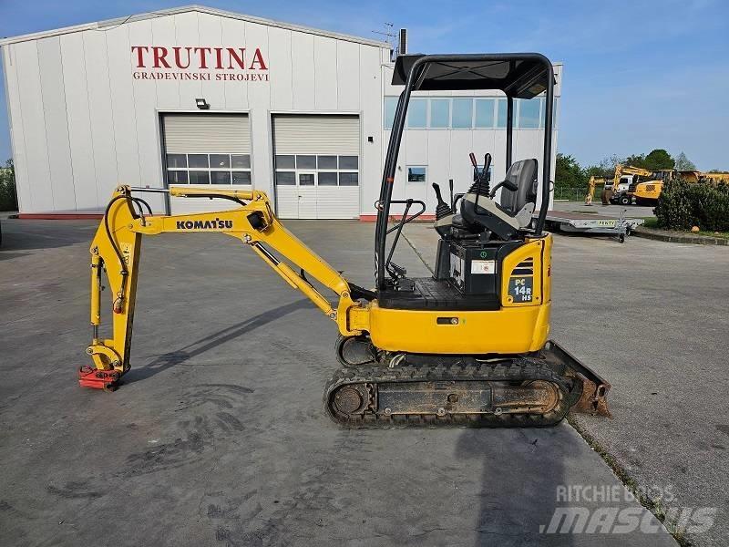 Komatsu PC 14 R-3HS Minigravere <7t