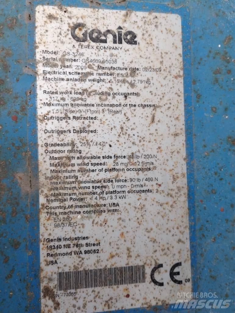 Genie GS 3246 Sakselifter