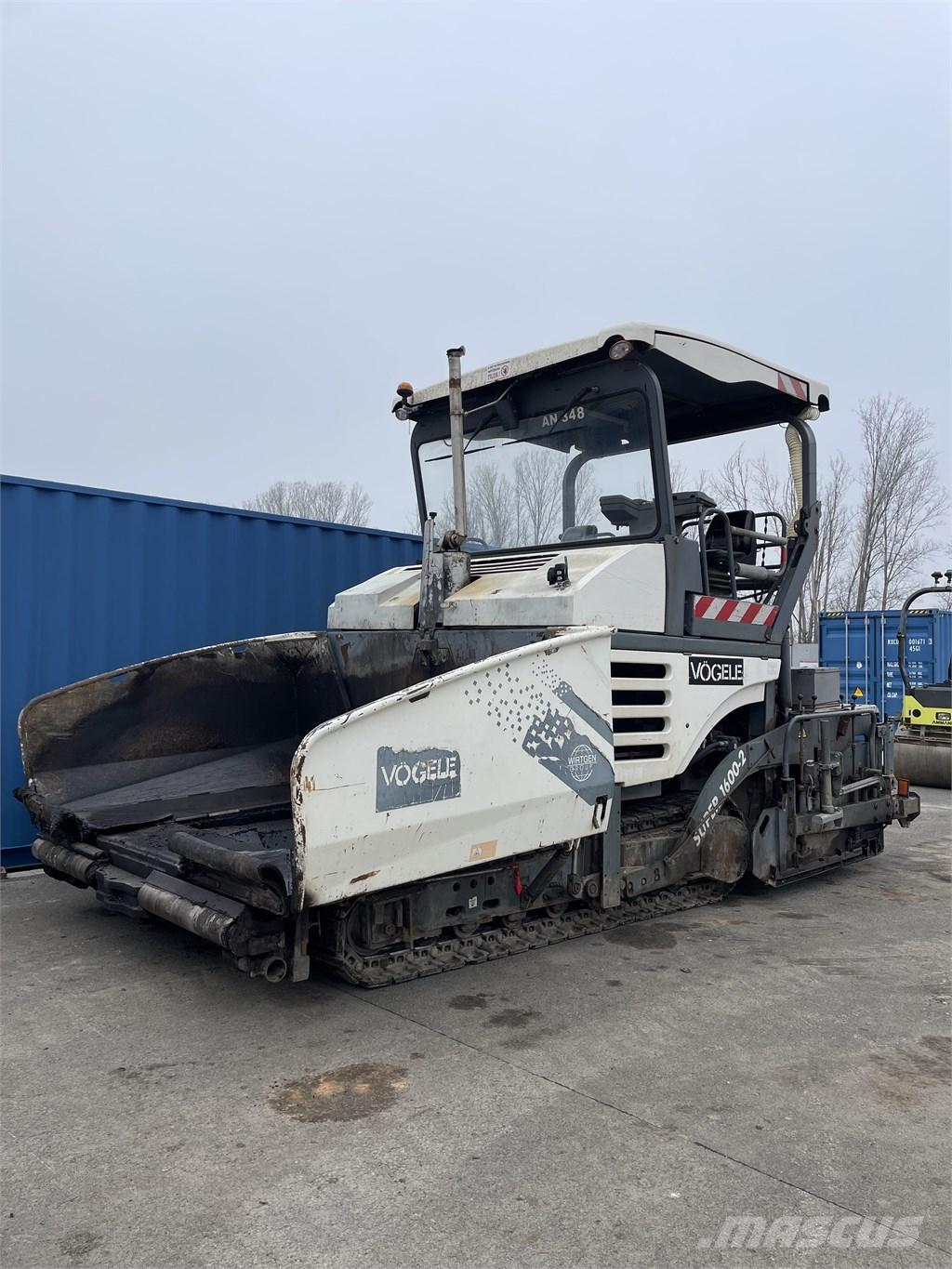 Vögele 1600-2 Asfaltutleggere