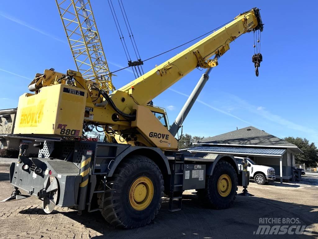 Grove RT 880 E Røff terreng kraner