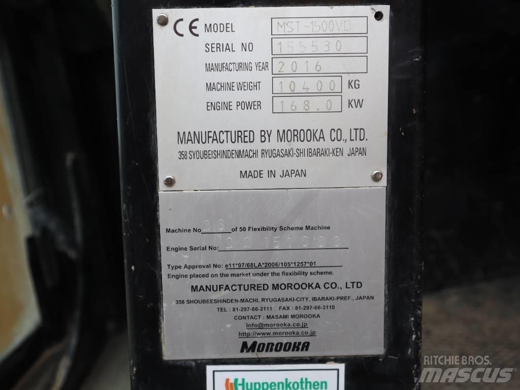 Morooka MST 1500 V D Beltedumpere