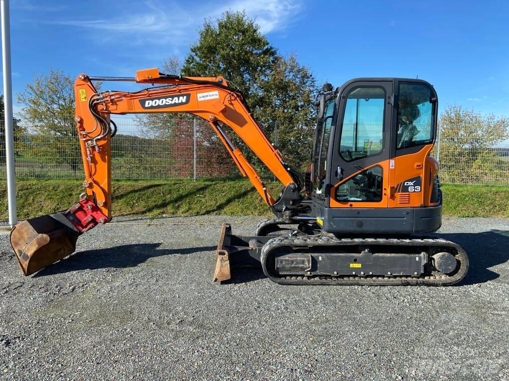 Doosan DX63-3 Beltegraver