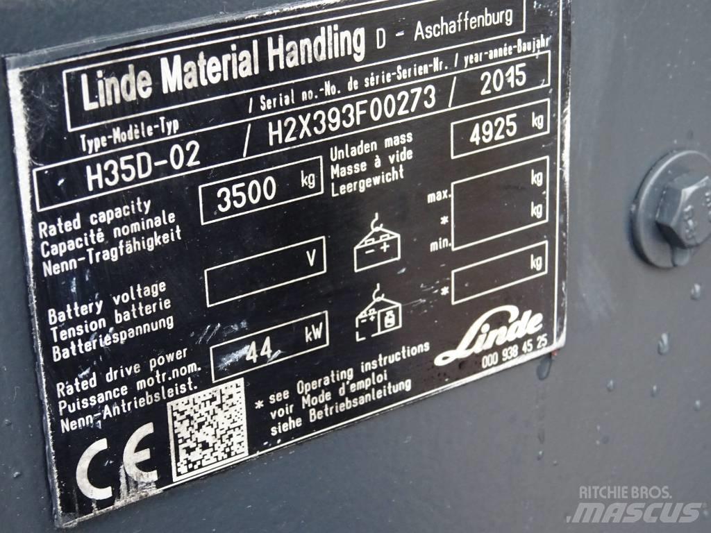 Linde H35D-02 Diesel Trucker