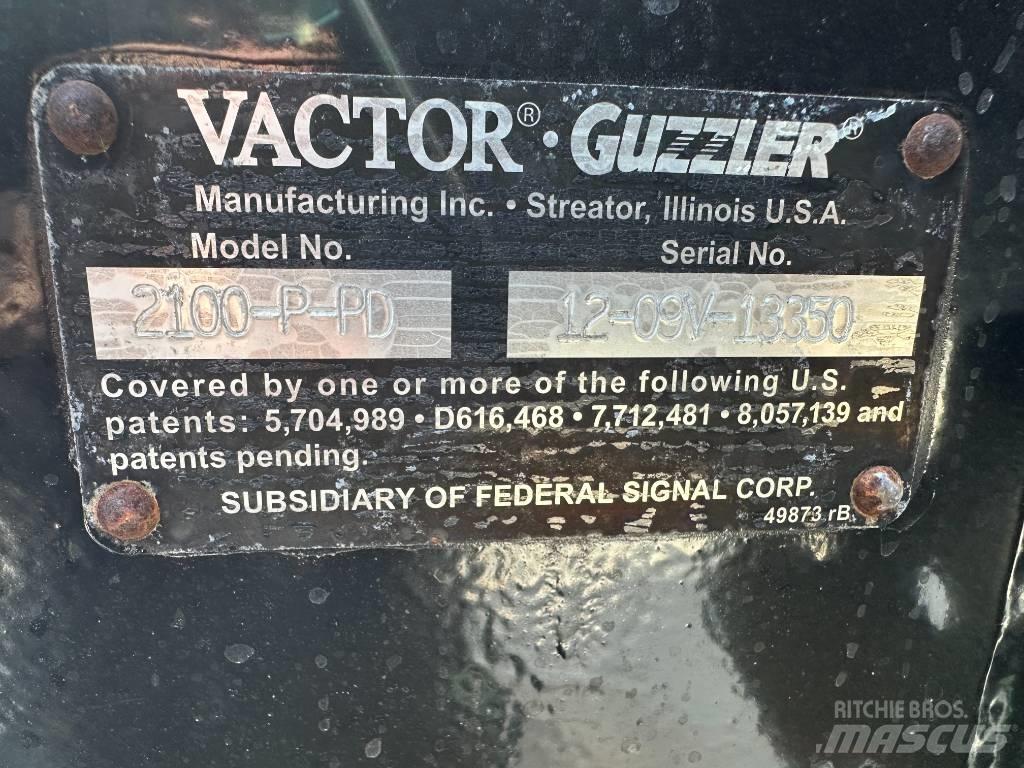 International 7500 Slamsugere