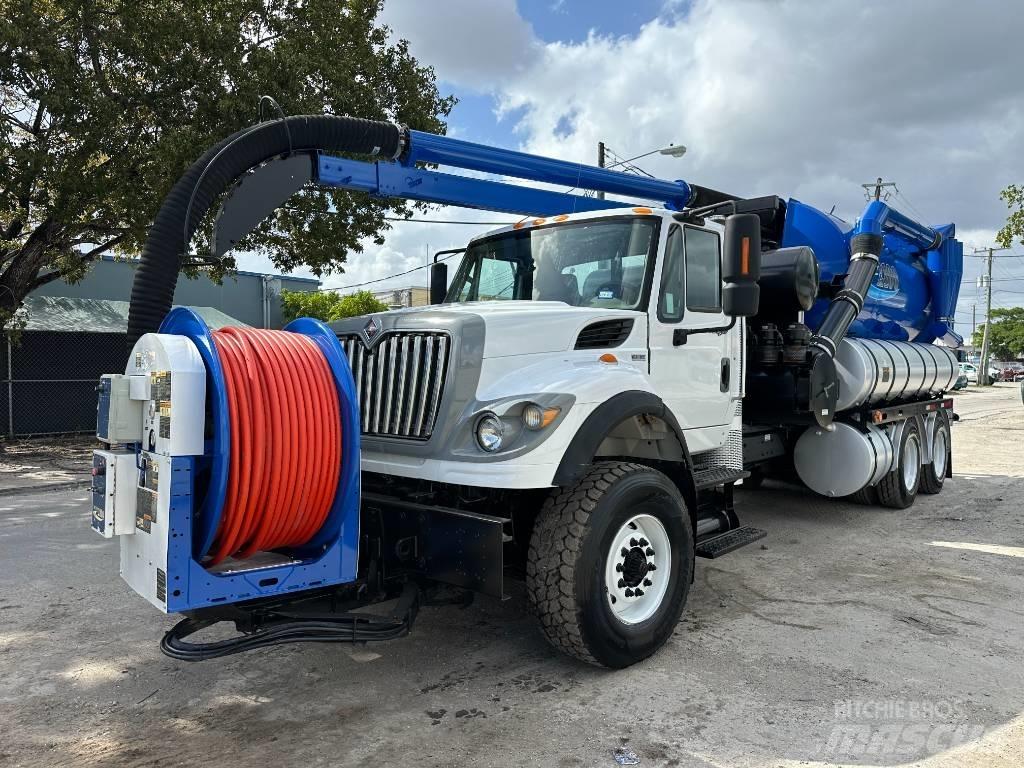 International 7500 Slamsugere