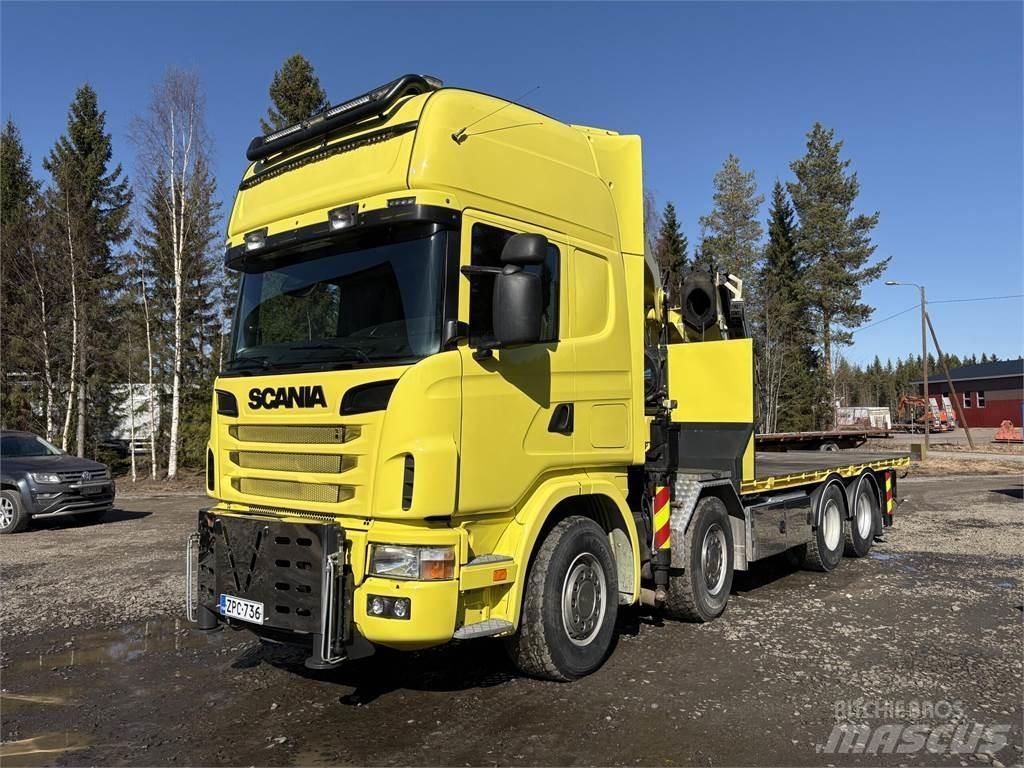 Scania R164G 8*4 Kranbil