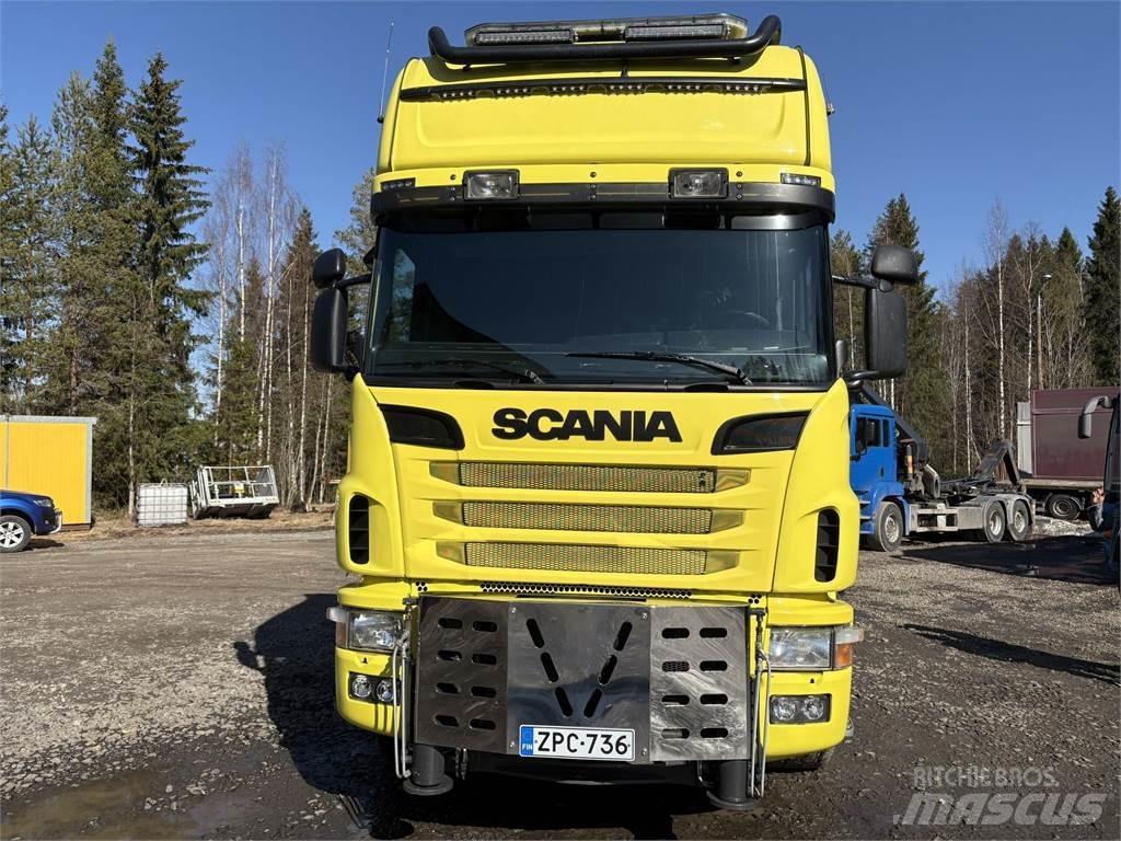 Scania R164G 8*4 Kranbil