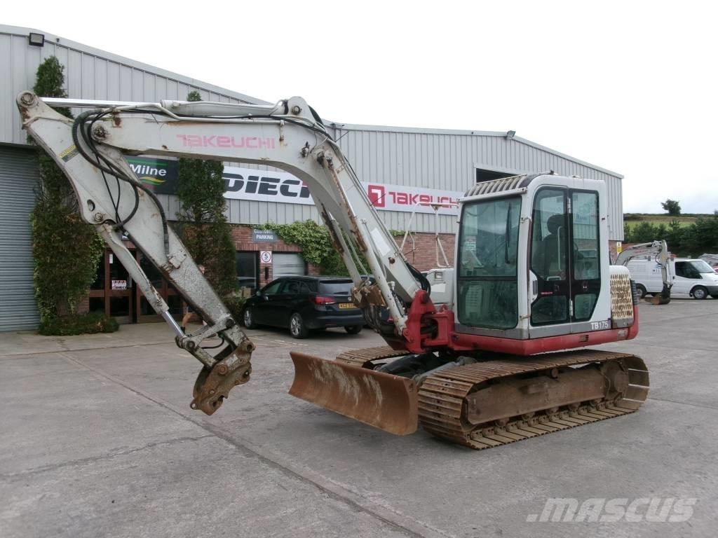 Takeuchi TB 175 Midigravere 7 - 12t