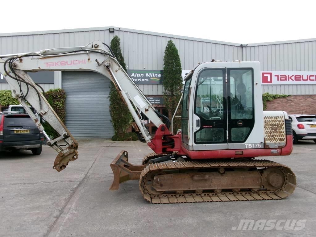 Takeuchi TB 175 Midigravere 7 - 12t