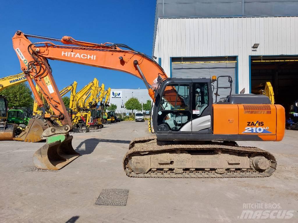 Hitachi ZX210LC-6 Beltegraver