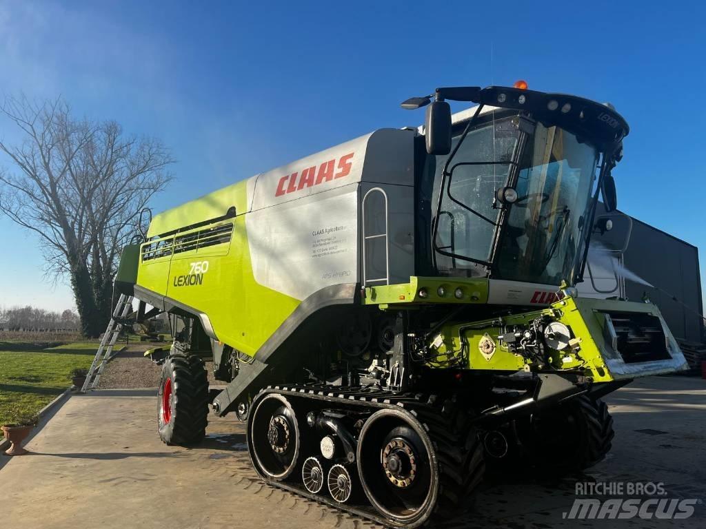 CLAAS Lexion 760 TT Skurtreskere