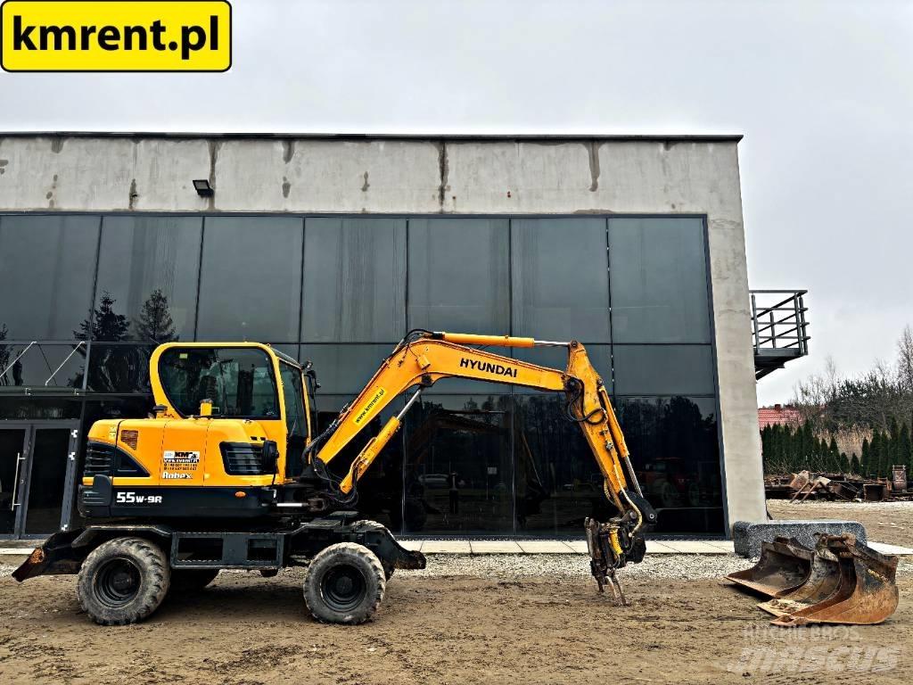 Hyundai Robex 55-9 A Hjulgravere