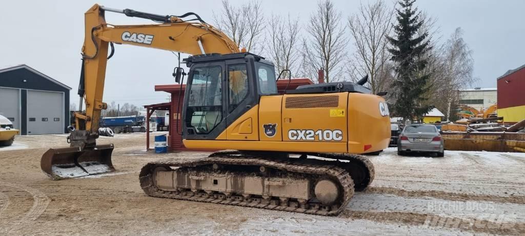 CASE CX 210 C Beltegraver