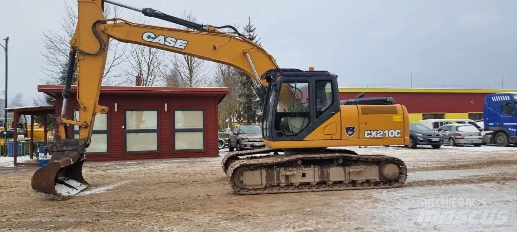 CASE CX 210 C Beltegraver