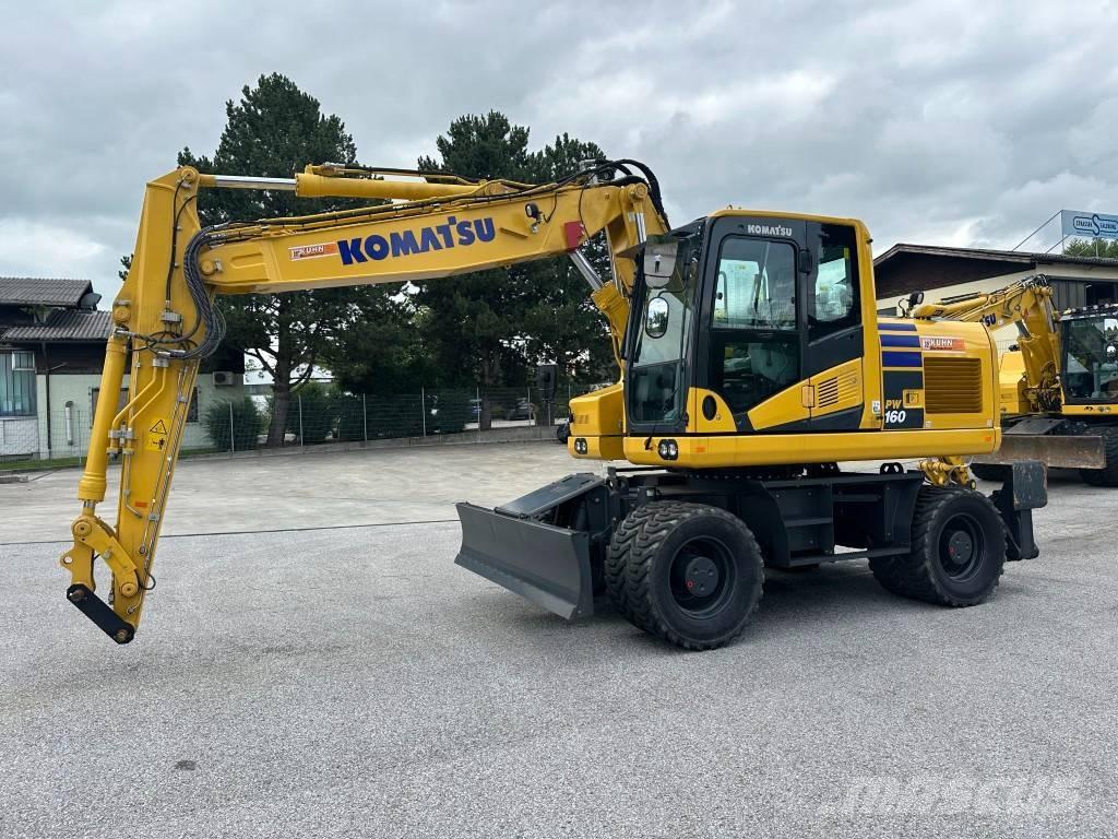 Komatsu PW 160-11EO Hjulgravere