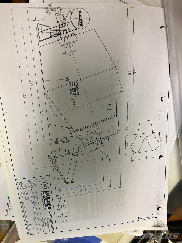  betonmixer 3,5 m3 Betong/sement blandere