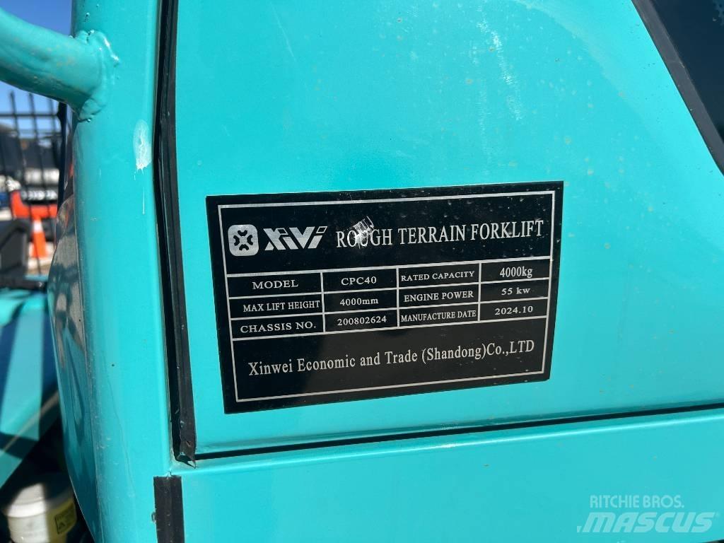 XIVI CPC40 Terrenggående gaffeltruck