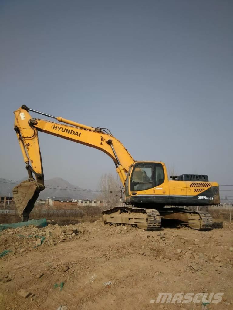 Hyundai 335lc-9s Beltegraver