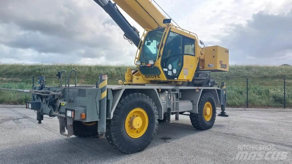 Grove RT 550E Røff terreng kraner
