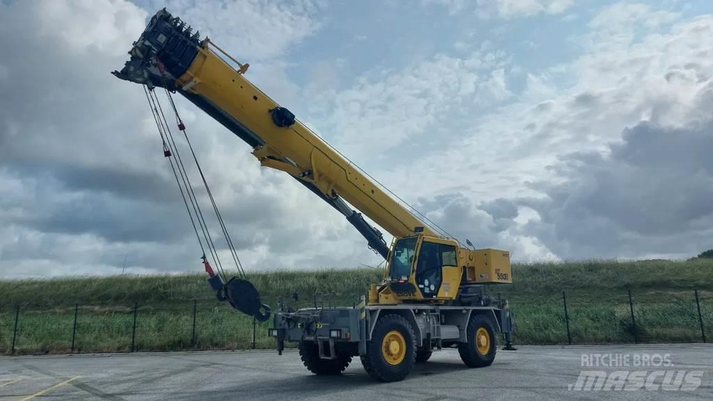 Grove RT 550E Røff terreng kraner