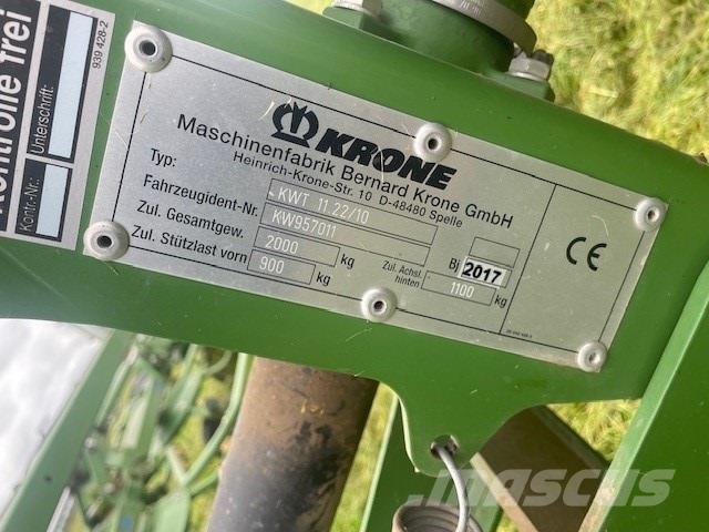 Krone KWT 11.22 Raker og høyvendere