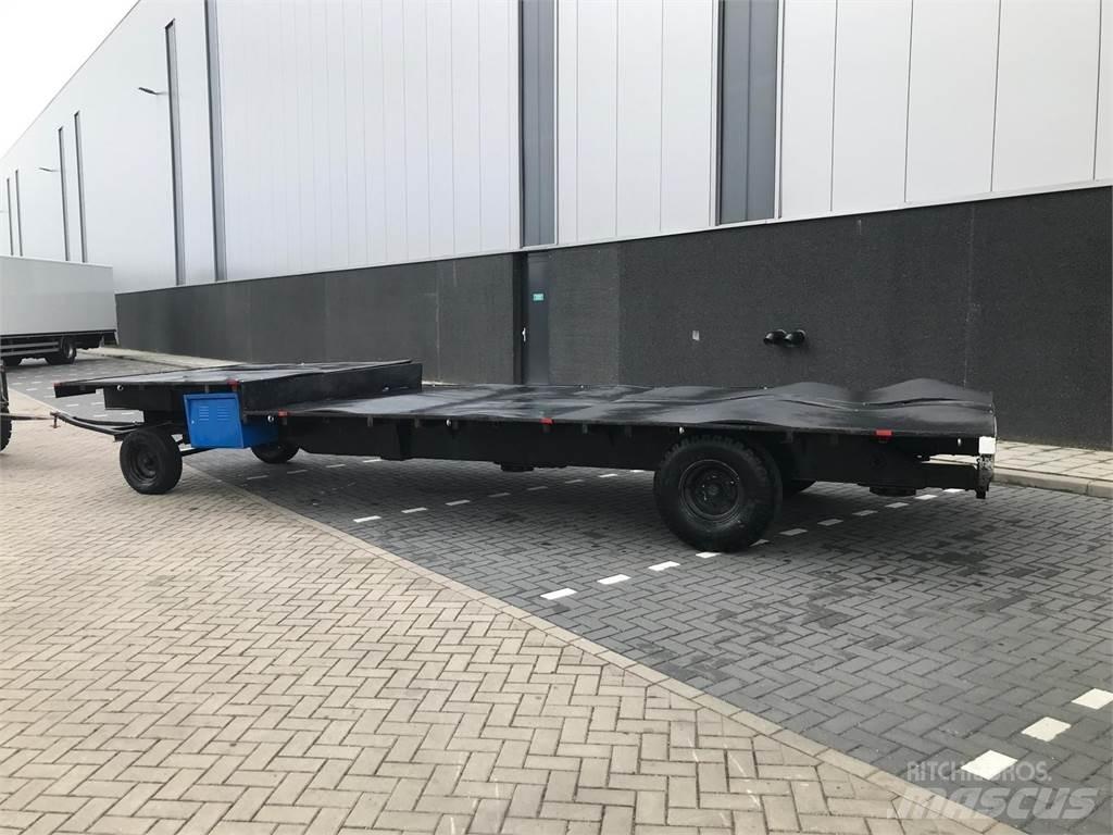  Platte wagen Dyretransport tilhenger