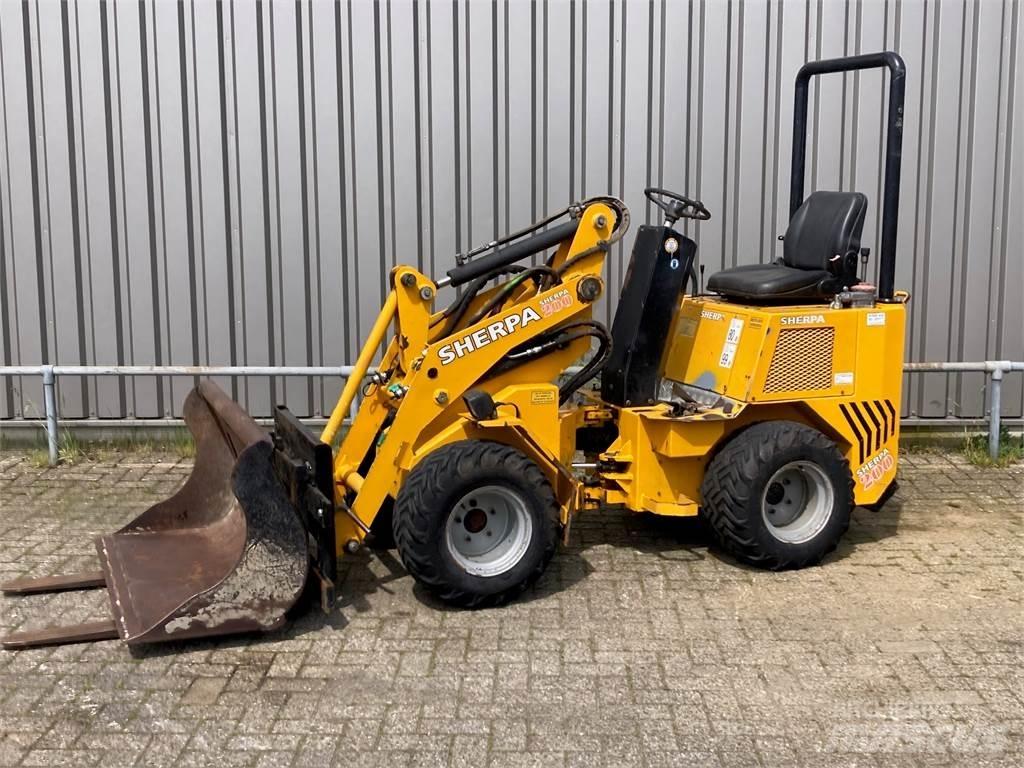 Sherpa 200 Frontlastere og graveredskap
