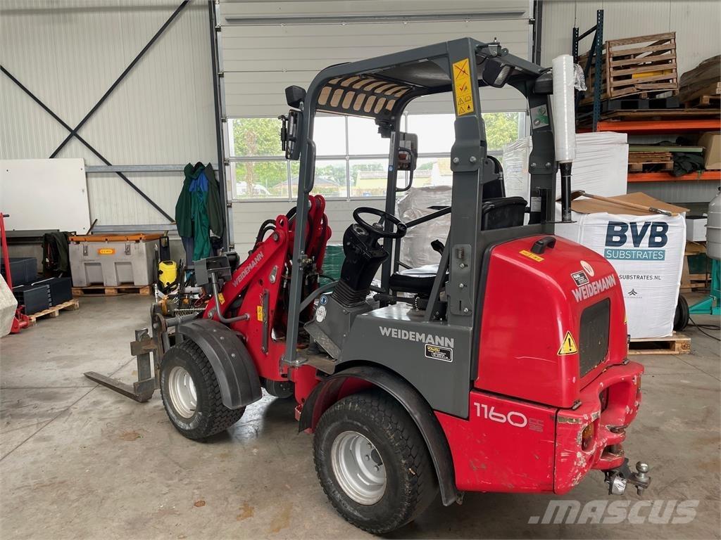 Weidemann 1160cx35 Frontlastere og graveredskap