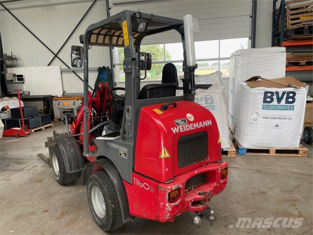 Weidemann 1160cx35 Frontlastere og graveredskap