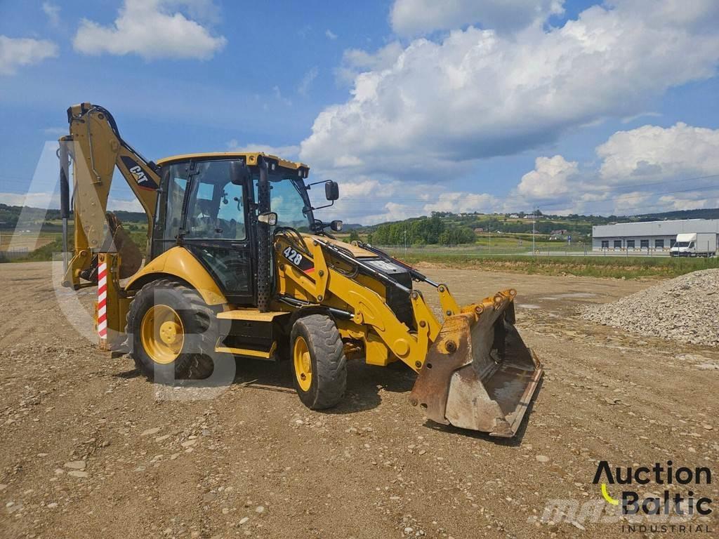CAT 428 F Traktorgravere