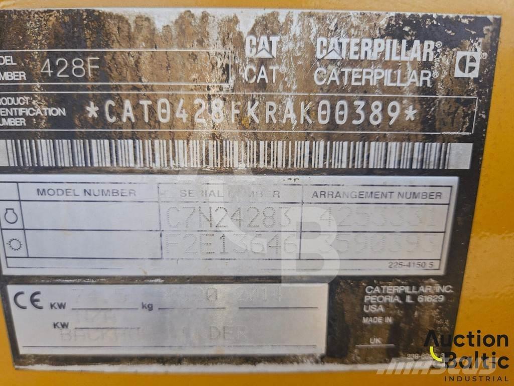 CAT 428 F Traktorgravere