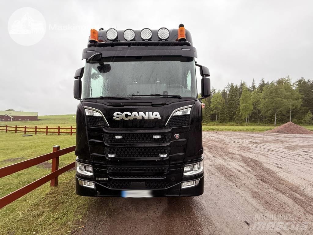 Scania R 580 Tømmerbiler