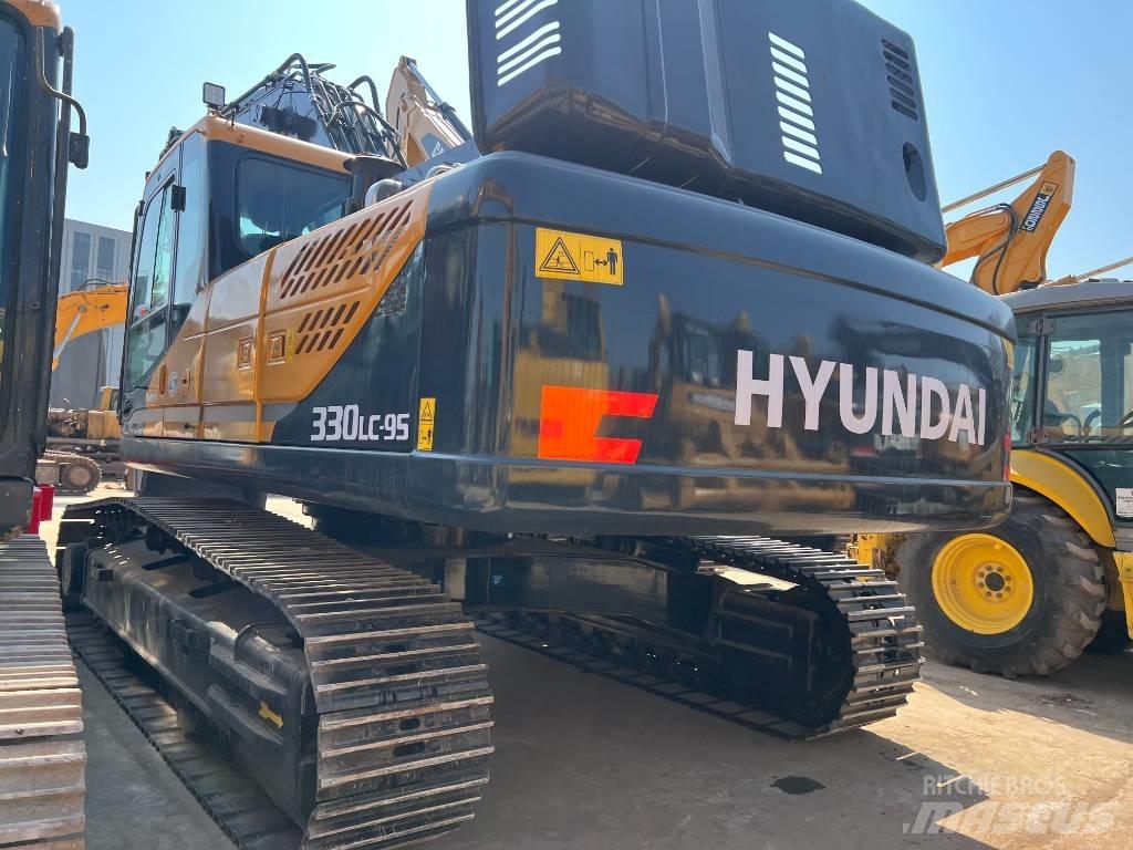 Hyundai 330LC-9S Beltegraver