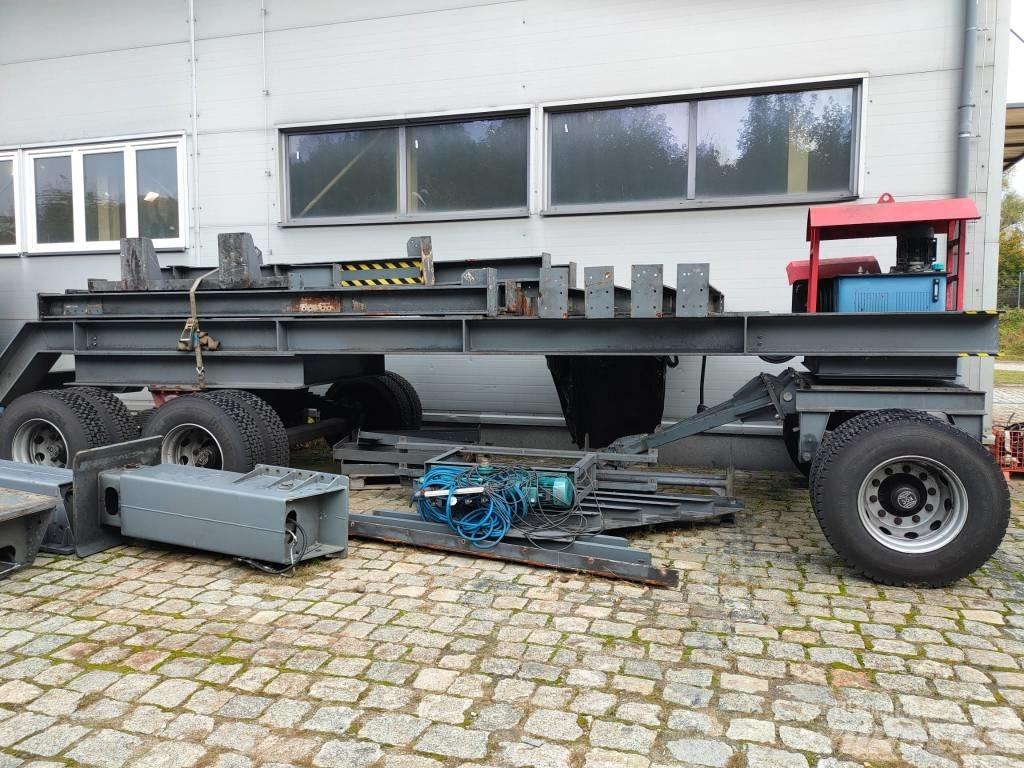 MEKA Podwozie Semi-trailer med Containerramme