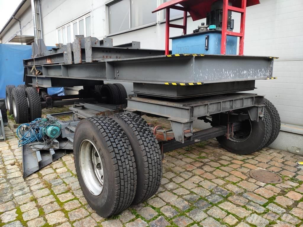 MEKA Podwozie Semi-trailer med Containerramme
