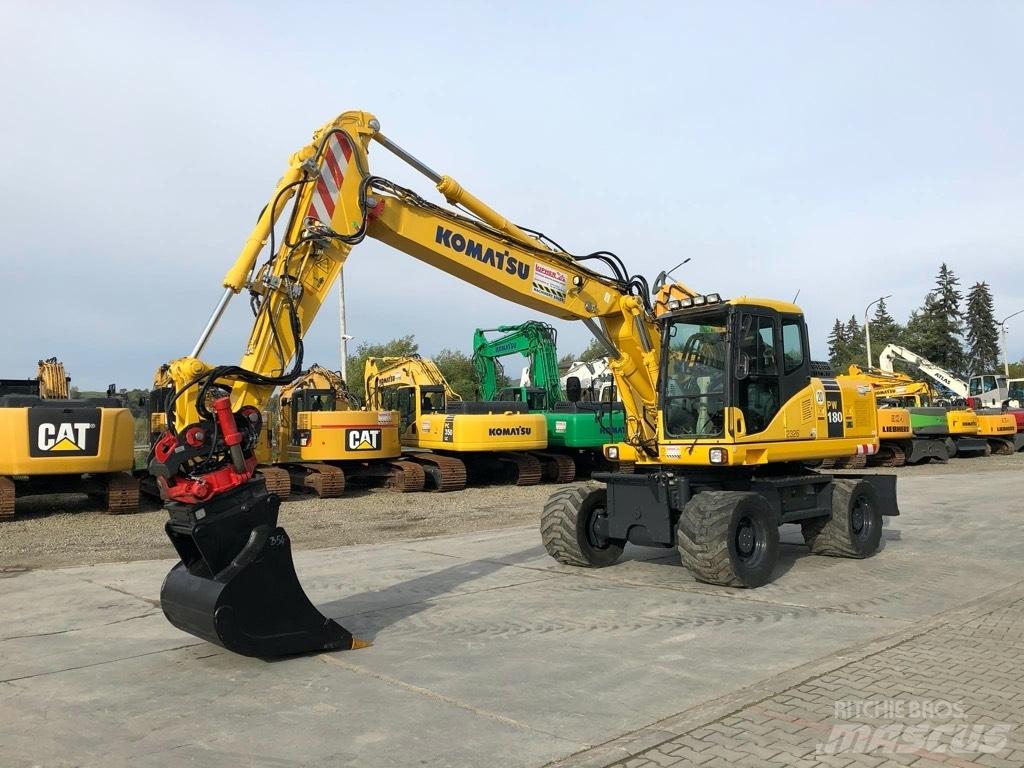 Komatsu PW180-7EO Hjulgravere