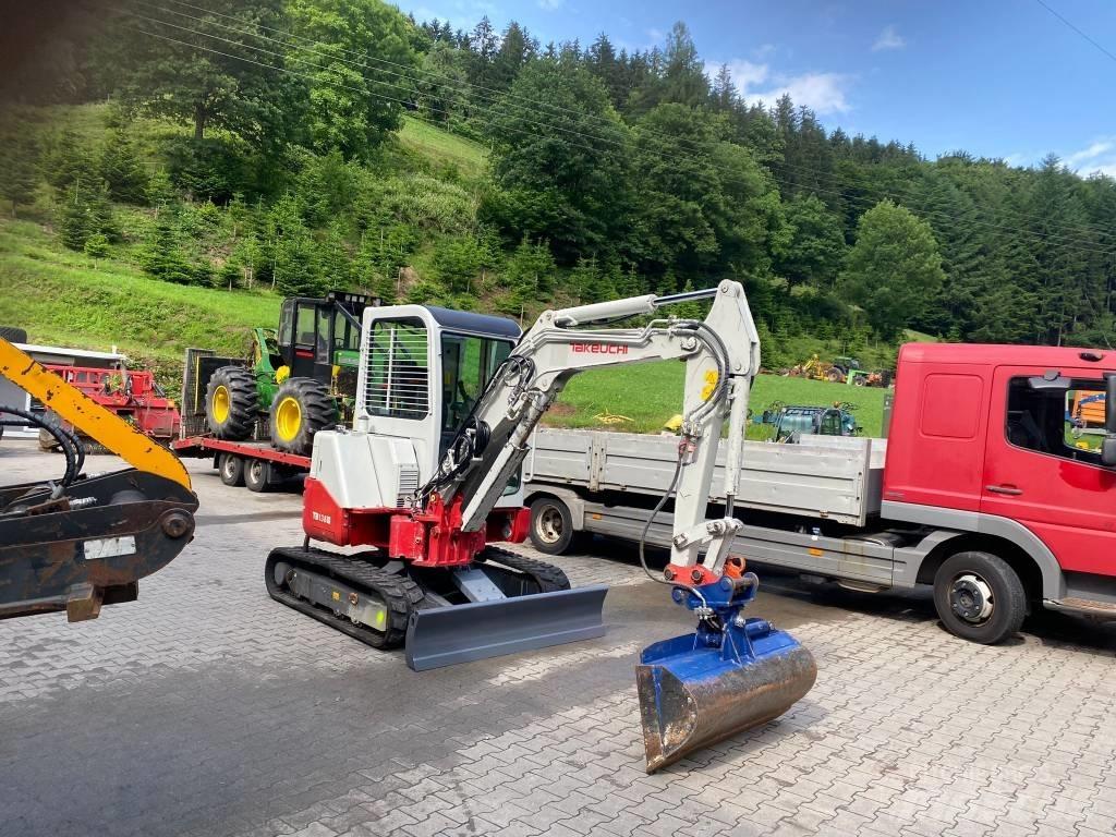 Takeuchi TB 138 FR Minigravere <7t