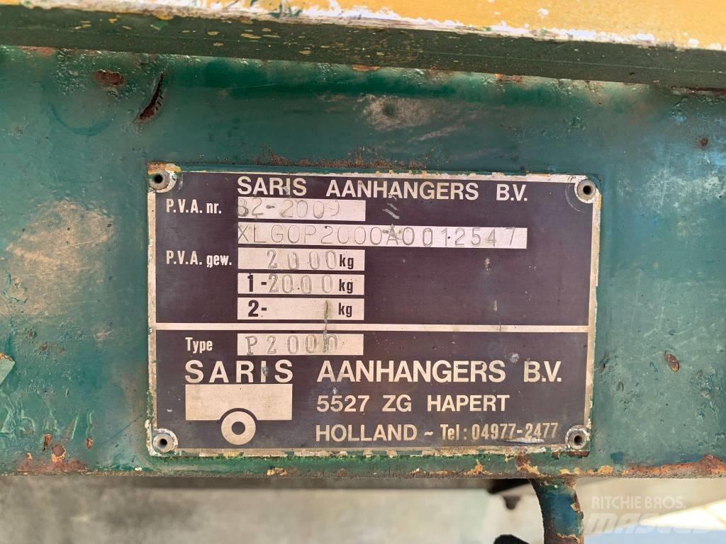 Saris P2000 Personbilhenger