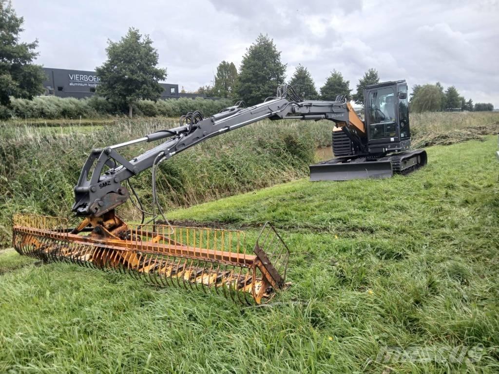 CASE CX 85 E Gravemaskiner med lang bom